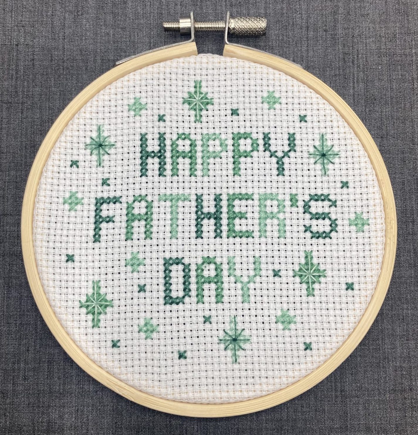 Happy Father’s Day PDF Pattern (Green)