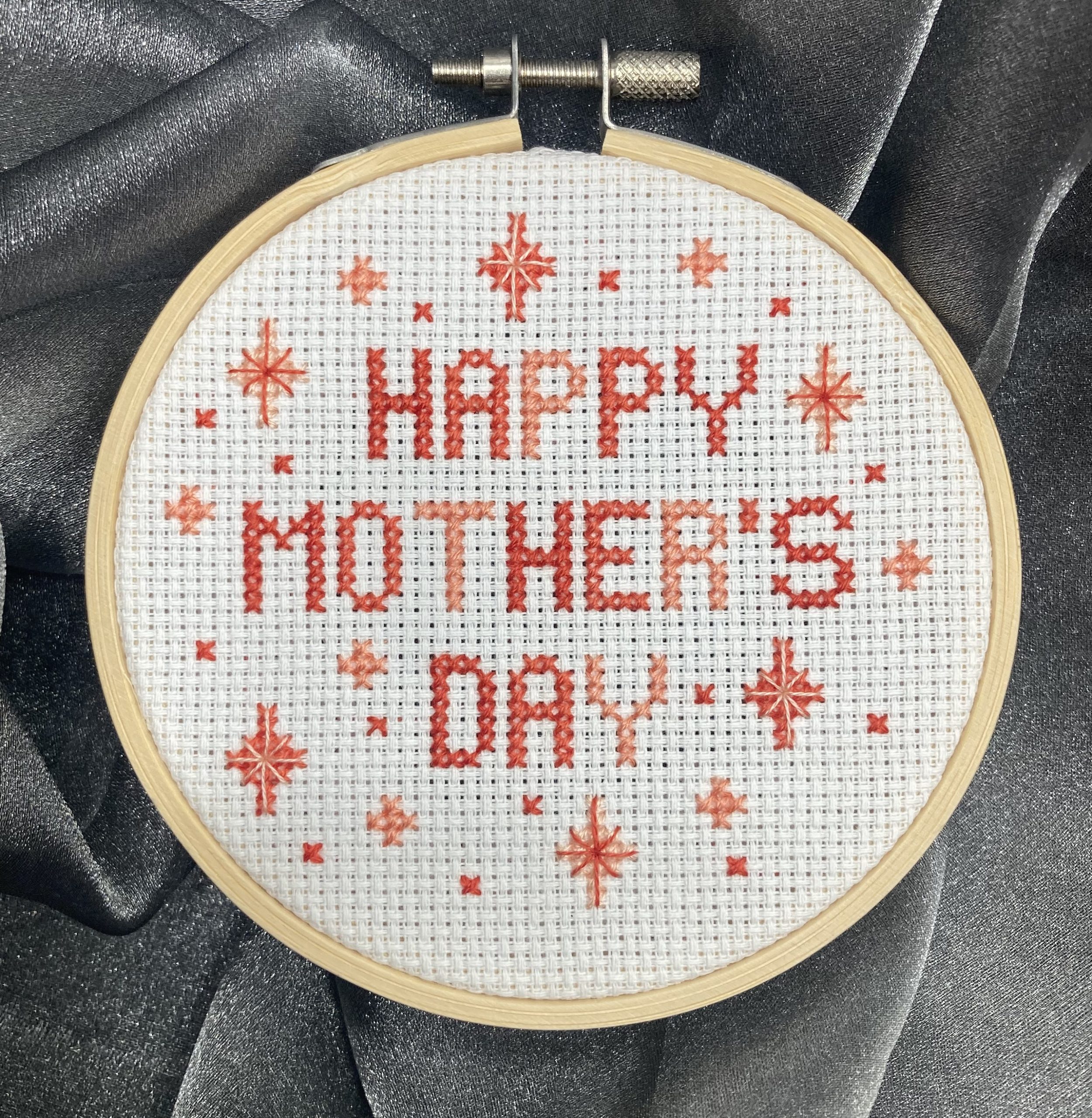Happy Mother’s Day PDF Pattern (Coral)