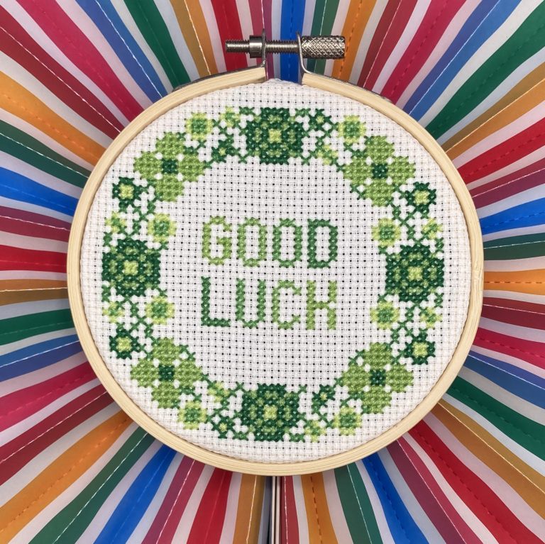 Good Luck PDF Cross Stitch Pattern